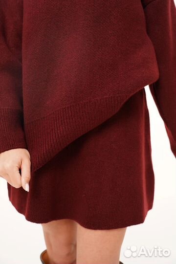 Костюм женский теплый трикотажный