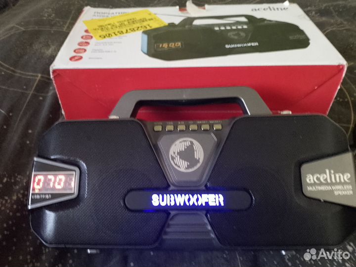 Портативная аудиосистема aceline aps 500