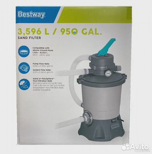 Бассейн стальной Bestway 56574 360х120см