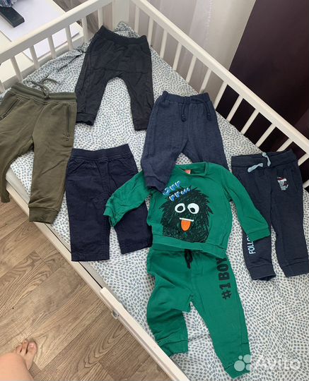 Детские вещи пакетом на мальчика от 6 мес