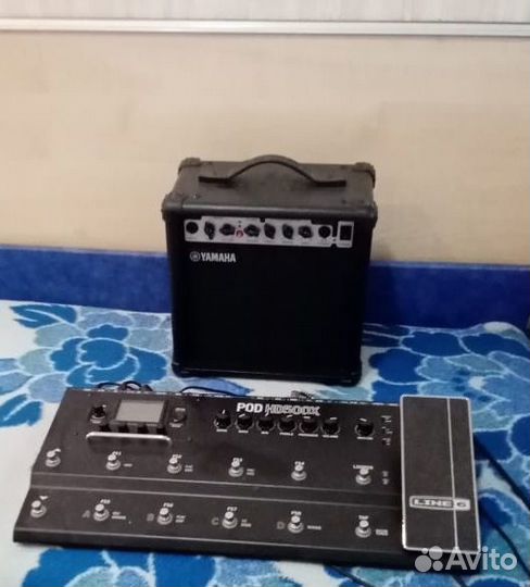 Продам гитарный процессор line 6 POD HD500X