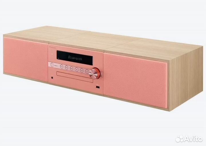 Музыкальный центр Pioneer X-CM56-R Beige/Pink