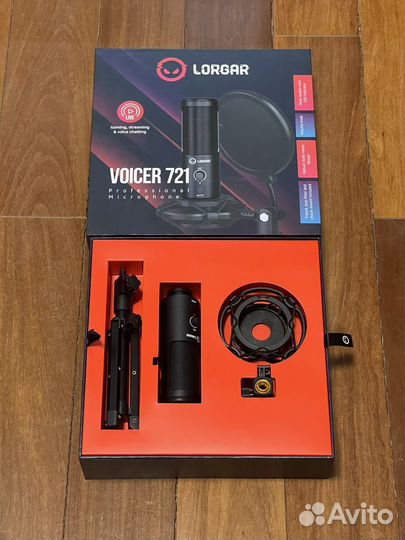 Новый микрофон lorgar voicer 721