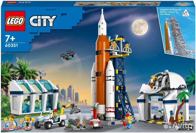Конструктор lego 60351 Космодром