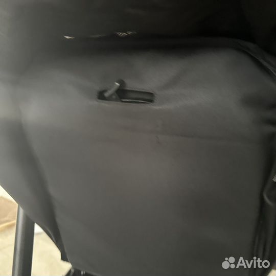 Коляска с большими надувными колесами