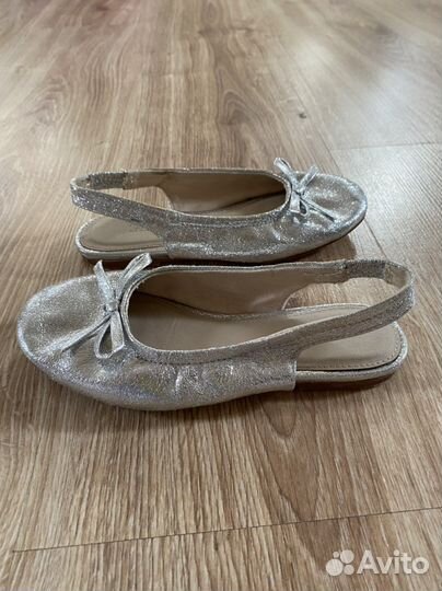 Нарядные сандали балетки на девочку Zara оригинал