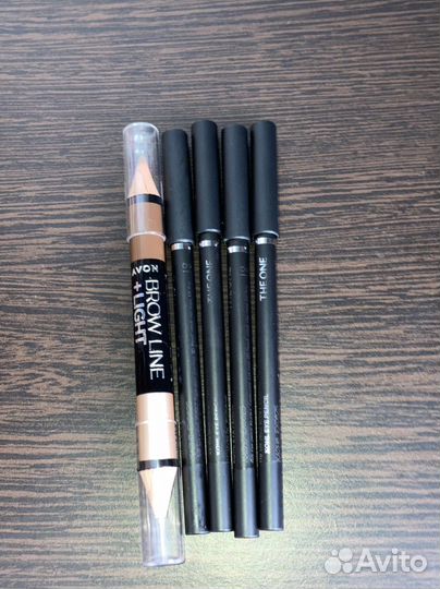 Средства для губ Avon, карандаши для глаз,тушь