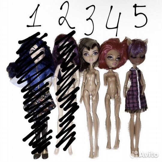 Куклы монстер хай наследники ever after high