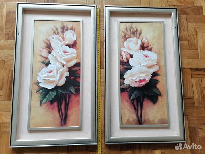 Картины разные б/у для интерьера