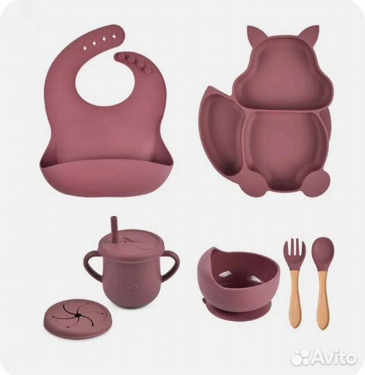 Новый набор детской посуды