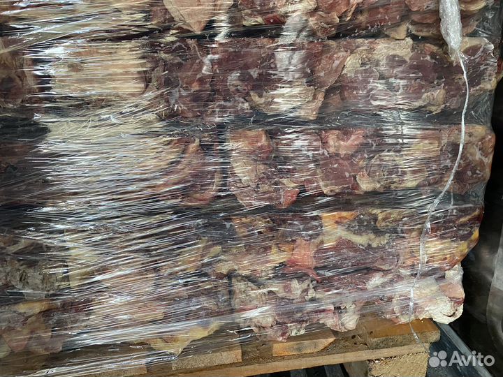 Говяжья мясная обрезь для собак