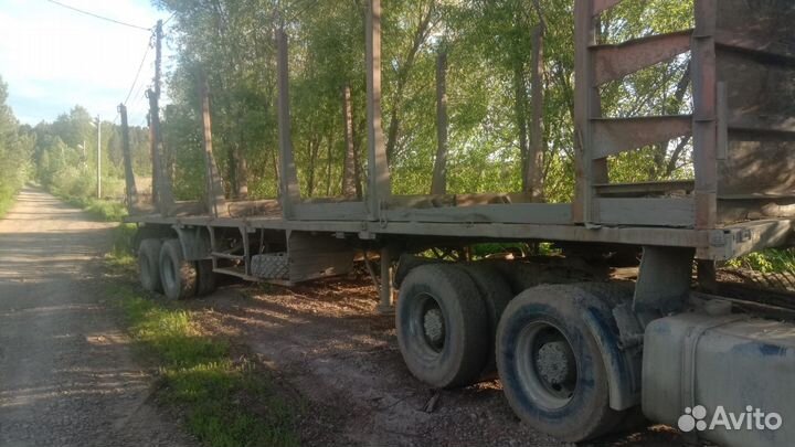 Полуприцеп лесовоз (сортиментовоз) КЗПТ 938503, 2006