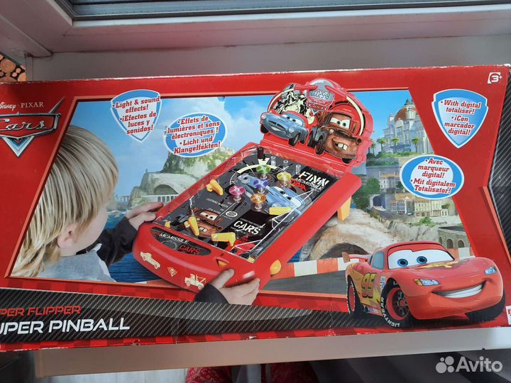 Суперпинбол Тачки Дисней Pinball