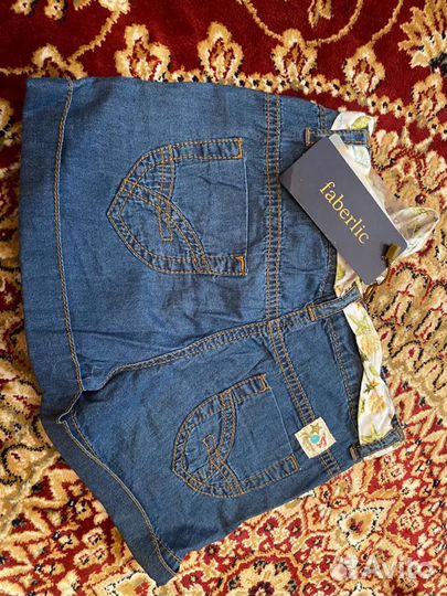 Шорты джинсовые