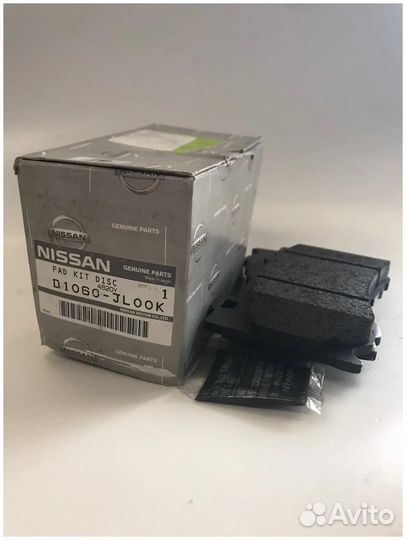 Колодки тормозные передние Nissan, D1060-JL00K