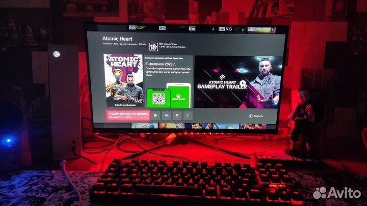 Монитор full HD 