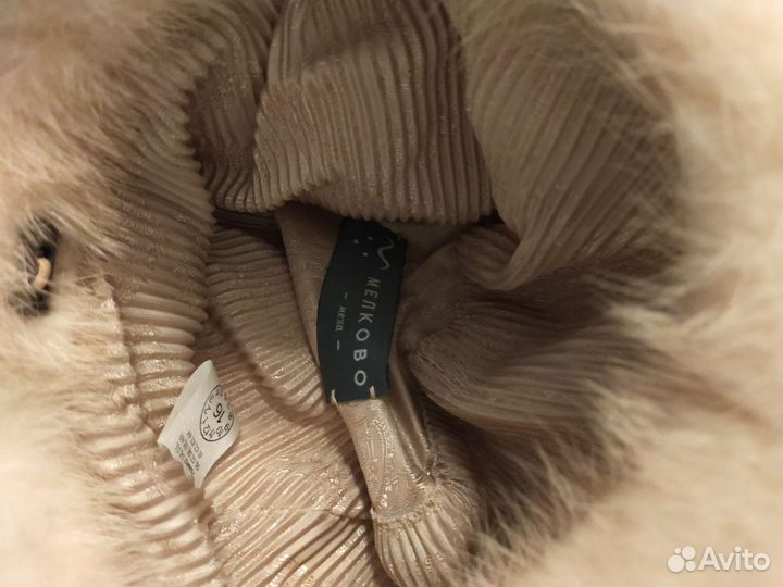 Шапка норковая женская