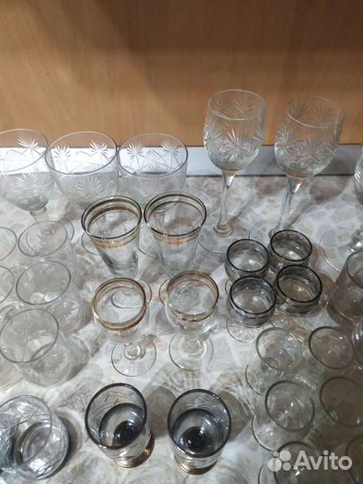 Рюмки, стопки, бокалы