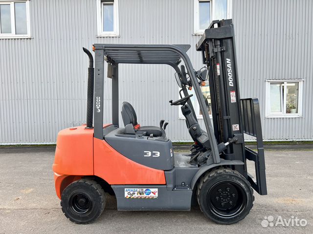 Вилочный погрузчик DOOSAN D33S-5, 2007