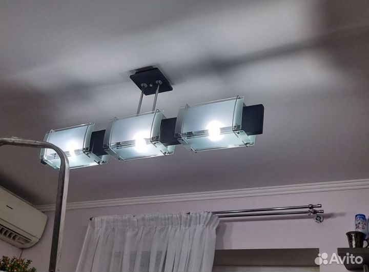 Светильник потолочный подвесной бу