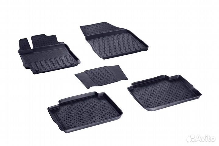 Автомобильные коврики резиновые для Toyota