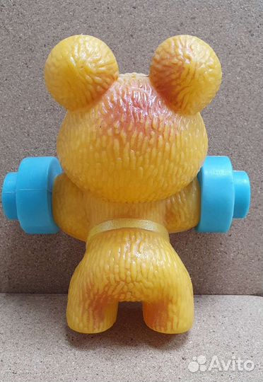 Олимпийский мишка Штанга штангист