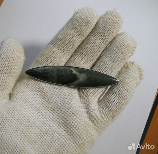 Брошь серебряная СССР. 875 пр. (в ремонт)