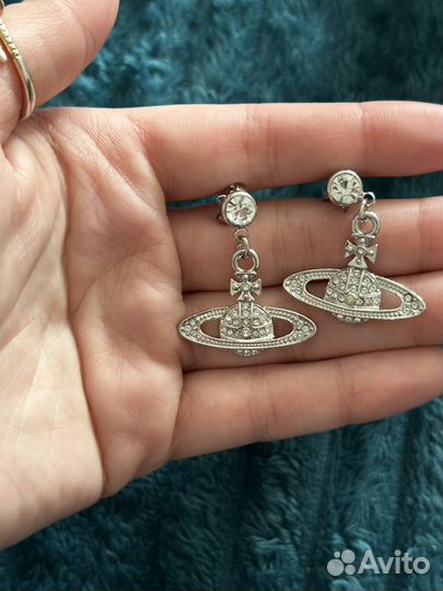 Vivienne westwood серьги оригинал
