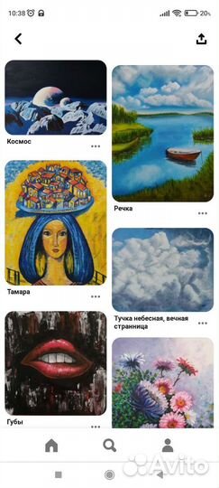 Картина маслом на холсте пейзаж