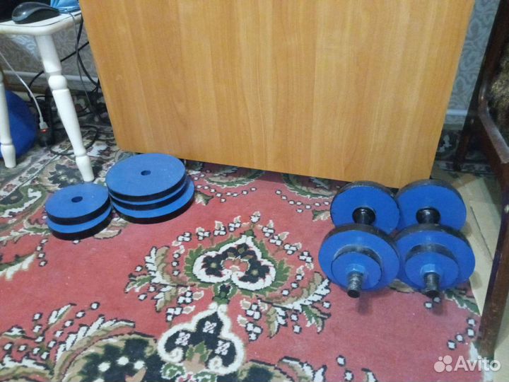 Штанга и гантели