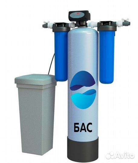 Фильтрация воды со скважины, умягчение