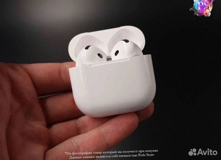 Превосходный звук AirPods 4