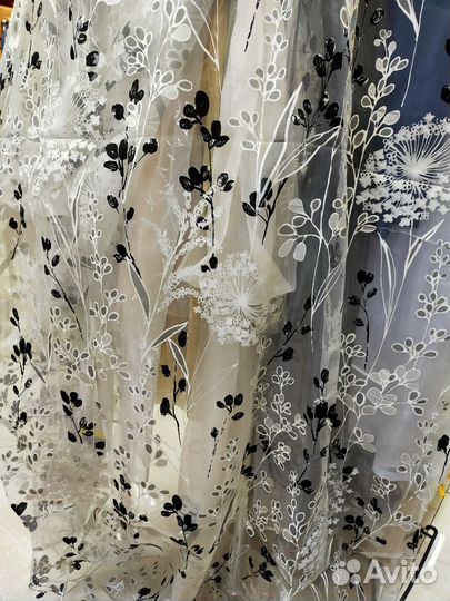 Тюль органза