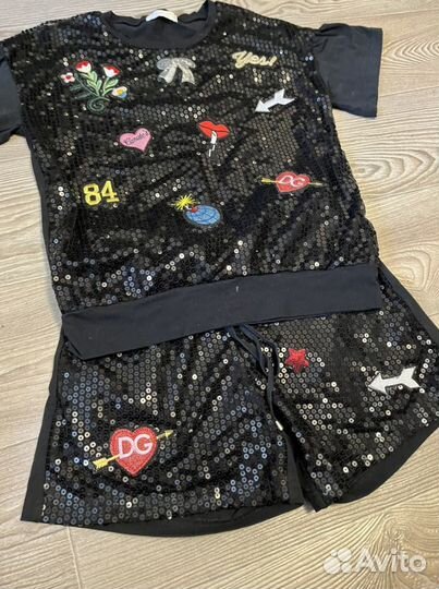 Летний костюм на девочку 154см