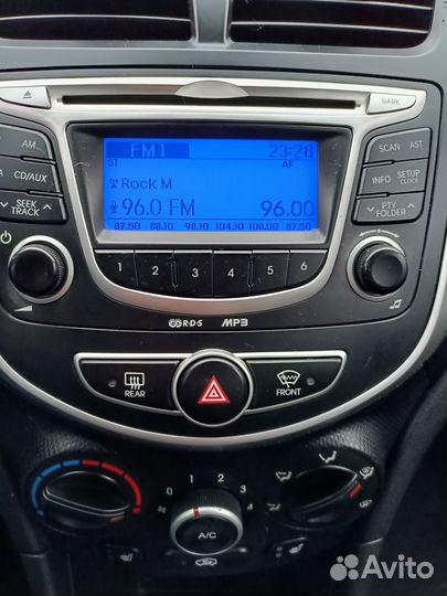 Hyundai Solaris магнитола оригинал