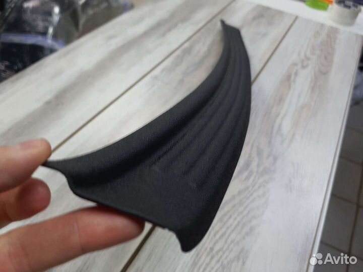 Накладка на задний бампер kia rio 20-22г седан