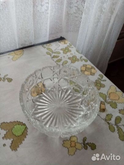 Хрустальная ваза СССР