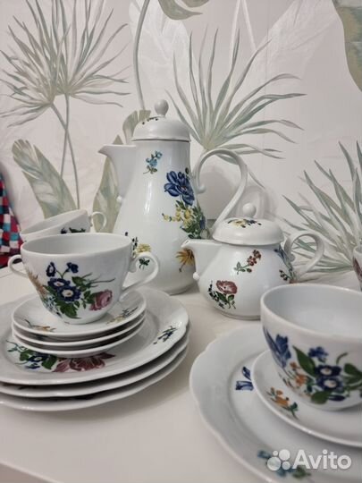 Сервиз чайный kahla ботаника