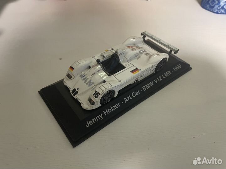 Jenny holzer art car bmw v12 lmr 1999. 1:43
