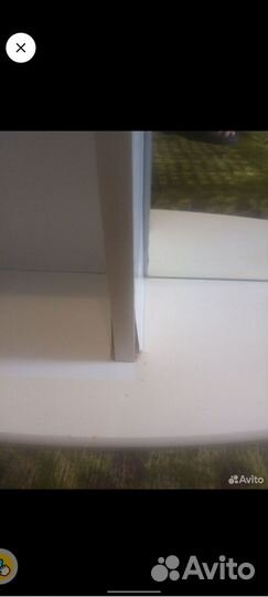 Шкаф с зеркалом в ванную бу