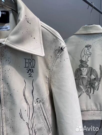 Кожаная Куртка Enfants Riches Deprimes Весенняя