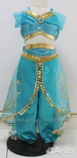 Карнавальный костюм для восточных девочек (Жасмин)