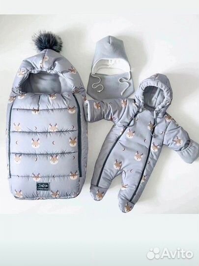 Зимний комплект на выписку