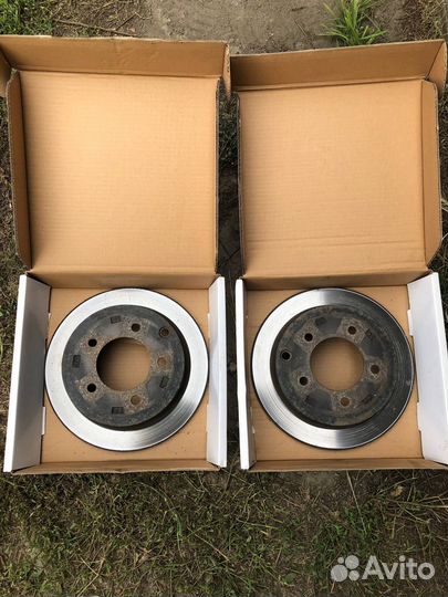 Задние тормозные диски Mitsubishi Lancer X