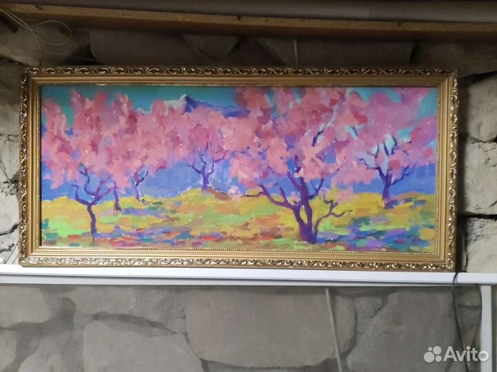 Картина маслом на холсте цветы