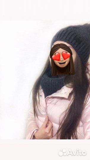 Шапка зимняя женская на флисе