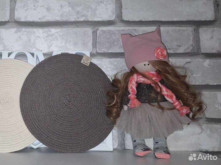 Интерьерная кукла ручной работы Тильда