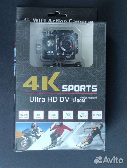 Новая экшн камера 4k