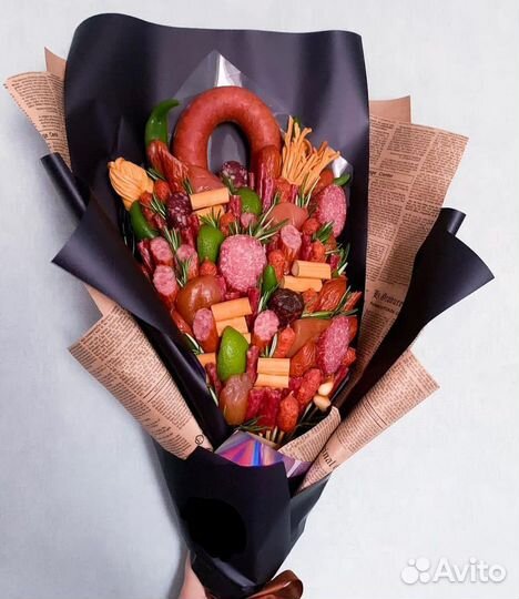 Съедобные букеты (колбасный, мужской, бокс )