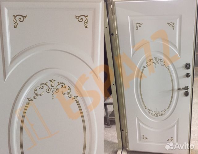 Дверные накладки.Мдф накладки на металлические две